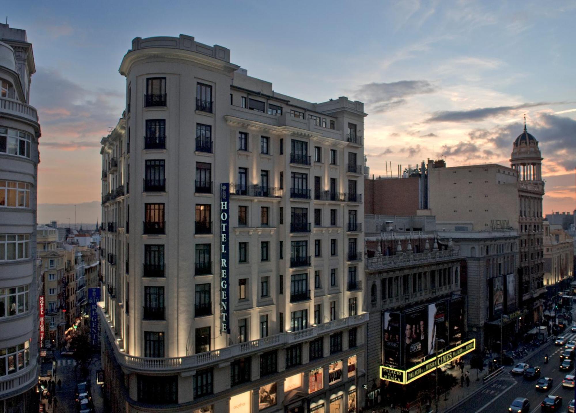 Regente Hotel Madrid Eksteriør billede
